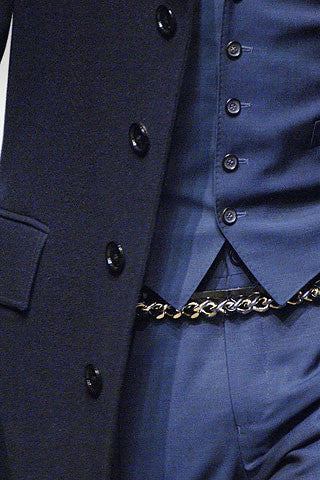 2006 Slim Tailored Waistcoat in Navy Blue