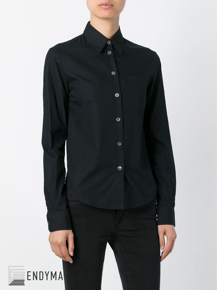 Helmut Lang 1996 Coated Fine Polyester Tailored Shirt – ENDYMA