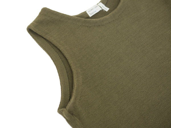 1998 Sleeveless Military Parka Sweater with Layered Hem (Mens' version)