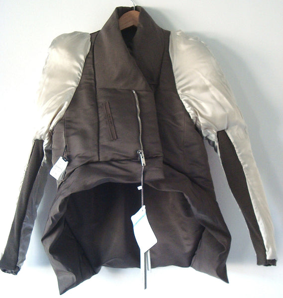 2011 Padded Duchesse Silk Maria Jacket