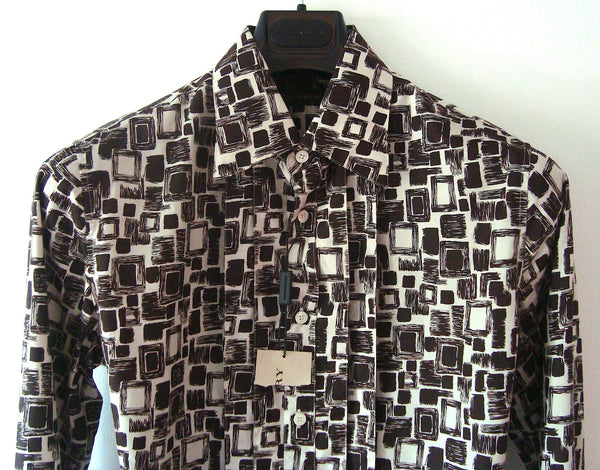 2006 Patterned Silk Evening Shirt