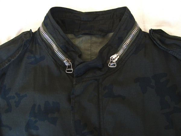 2010 Camo Military Parka with Handmade Embroidery Details
