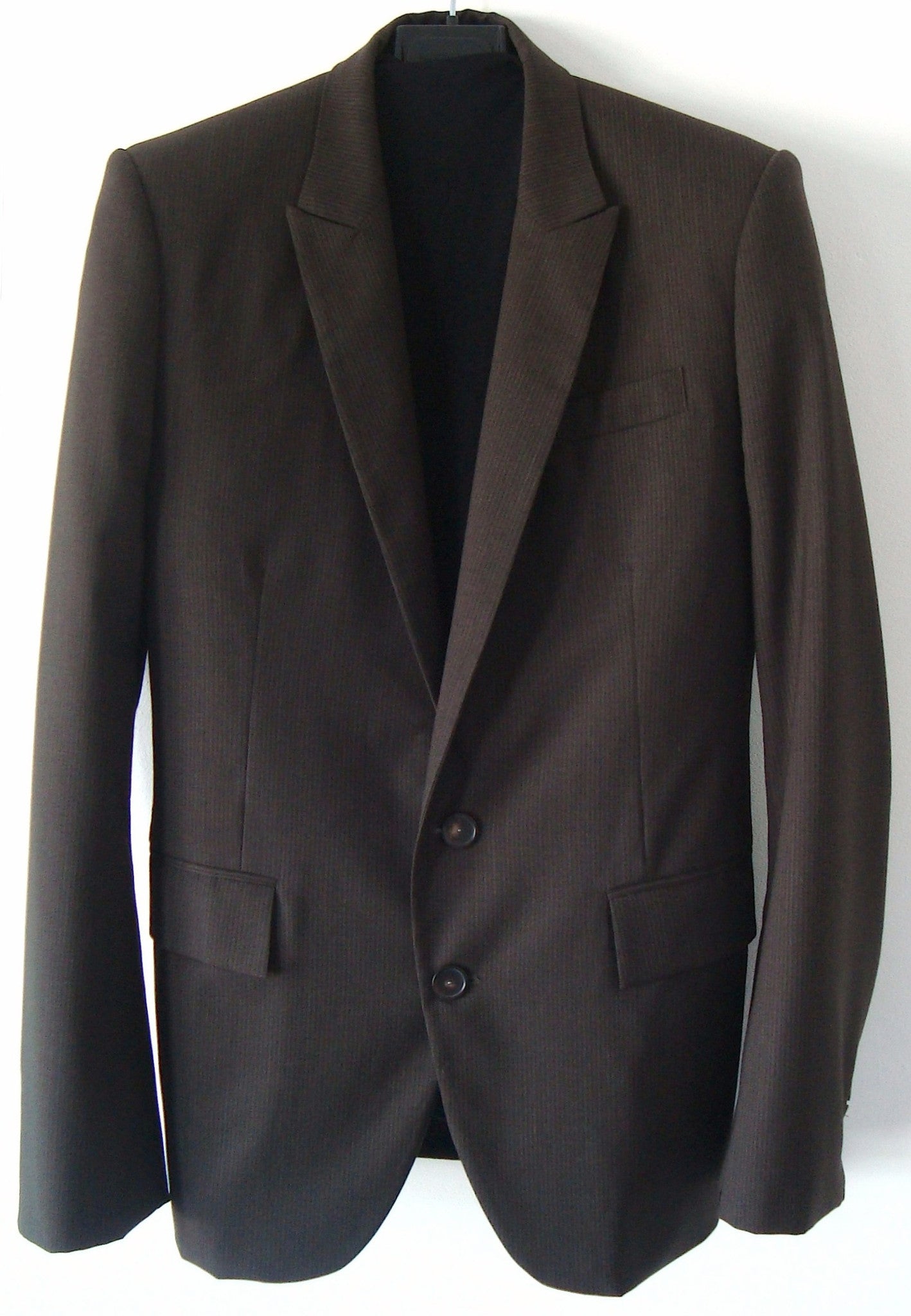 ジャケット・アウター S/S2006 VERONIQUE BRANQUINHO Jacket Veronique Branquinho 2006 Virgin Wool Slim Blazer Jacket – ENDYMA