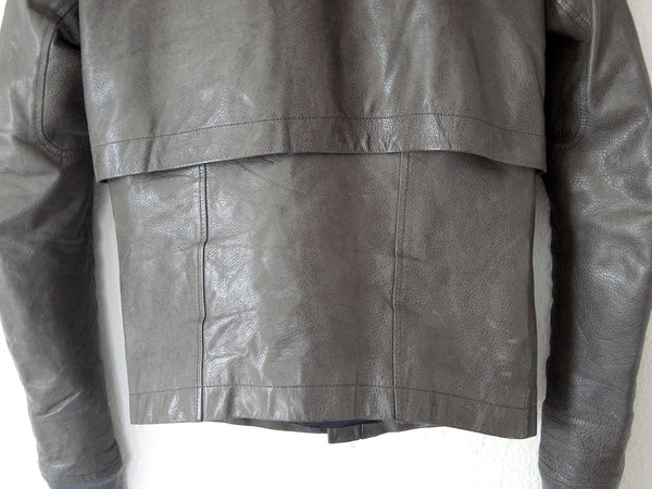 2009 Structured Lamb Leather Bauhaus Jacket