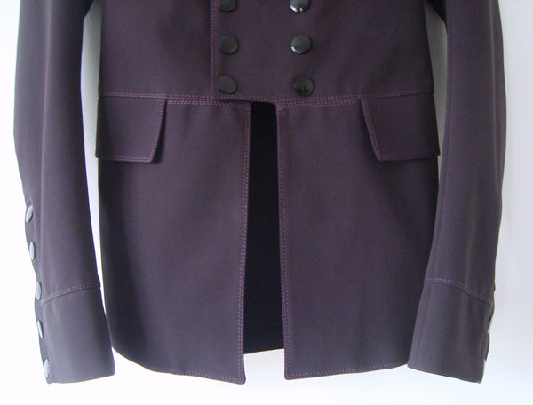 2008 Neoprene Peacoat with Snap Buttons