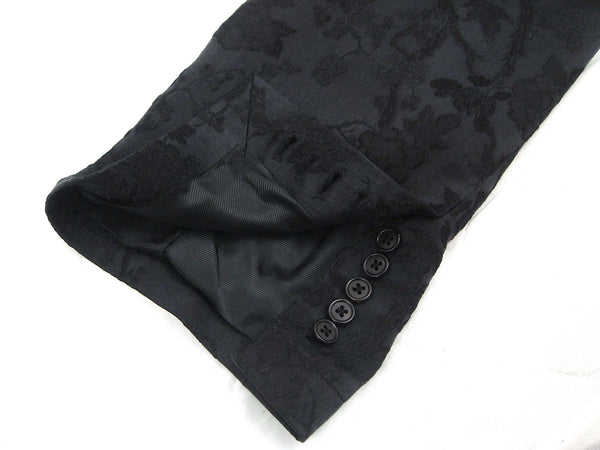 2009 Textured Jacquard 'East' Jacket with Tie Closure