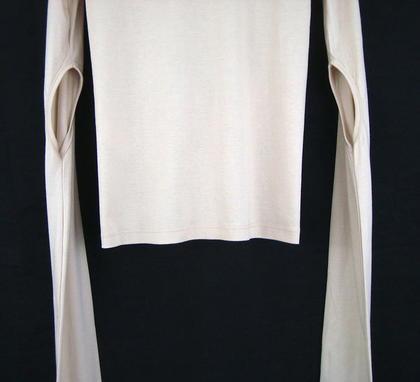 1998 Elongated Sleeve T-Shirt with Cut-Outs