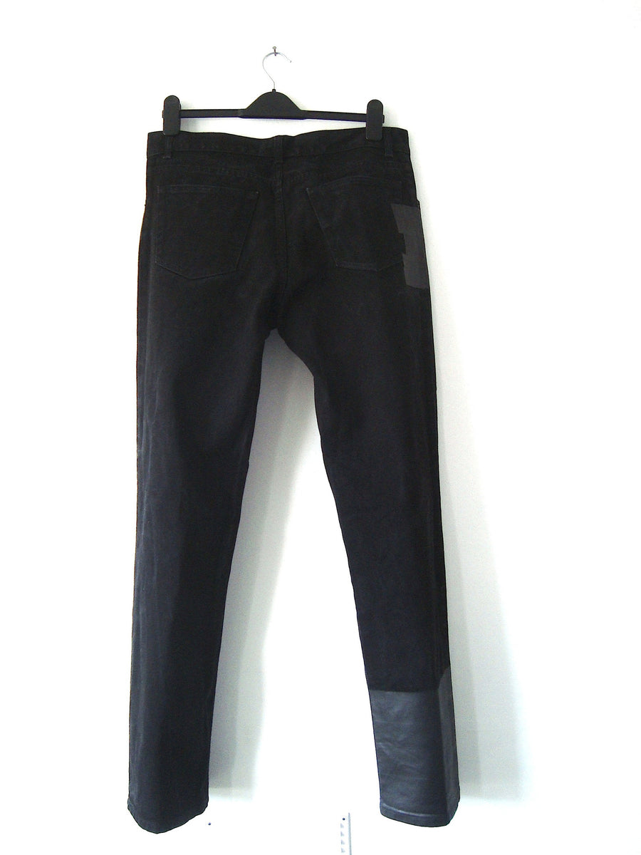 Helmut Lang 2003 Classic Jeans with Rubber Tape Applications