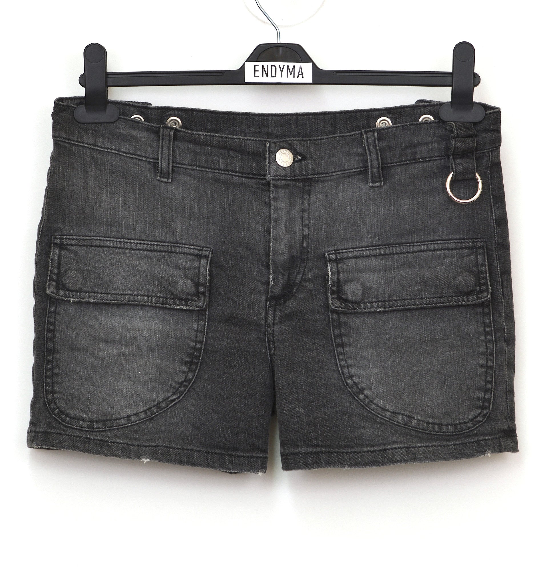 Helmut Lang 2005 Military Shorts with Metal Detail – ENDYMA
