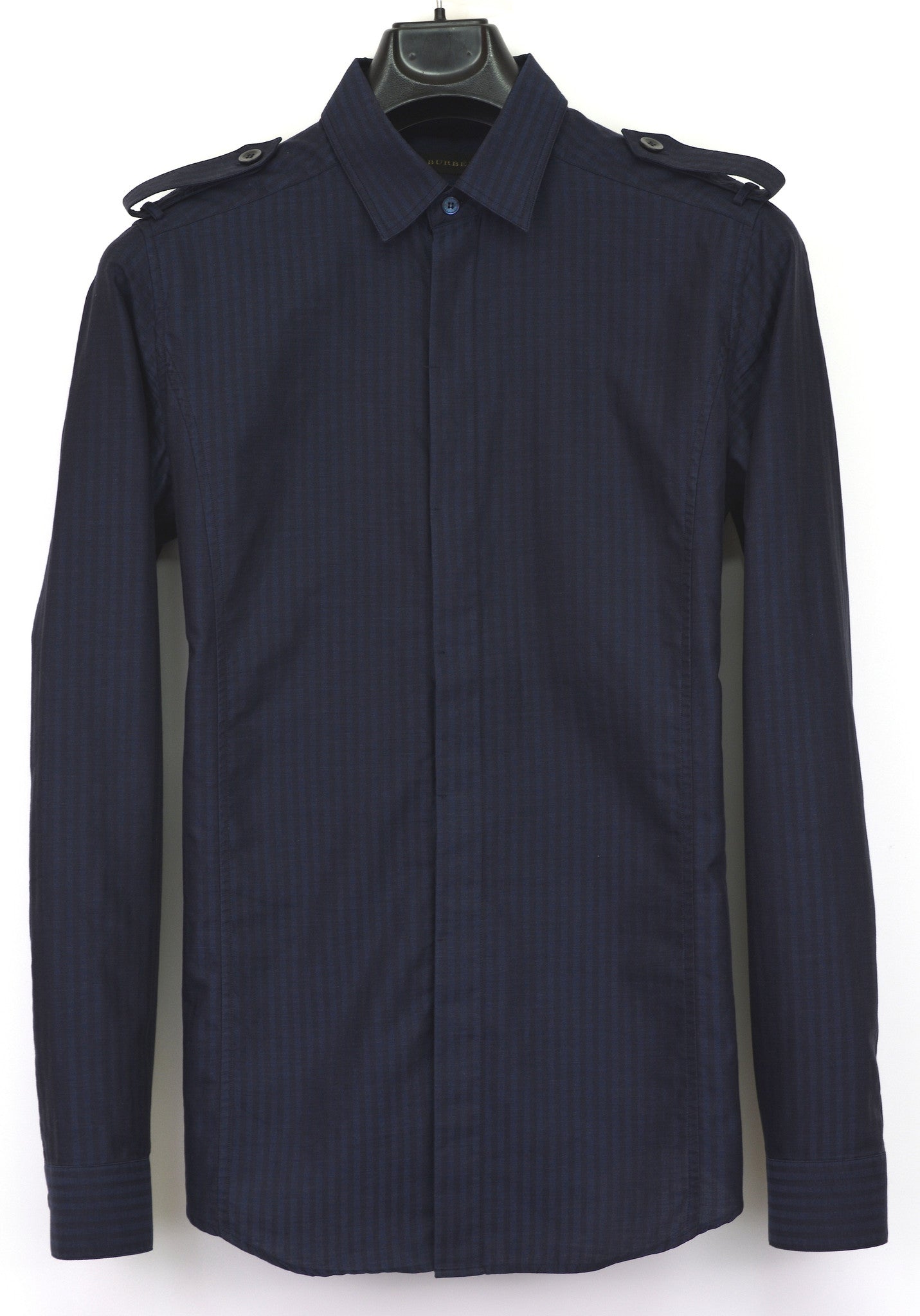 Burberry Prorsum 2006 Herringbone Twill Skinny Military Shirt – ENDYMA