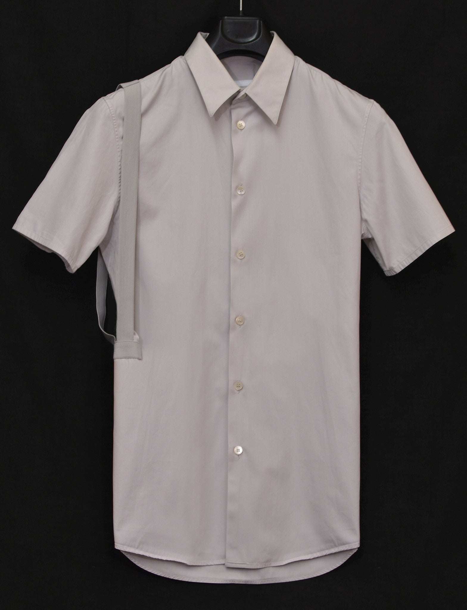 Helmut Lang 2004 Shirt with Asymmetric Bondage Straps – ENDYMA Helmut Lang 2004 Shirt with Asymmetric Bondage Straps – ENDYMA