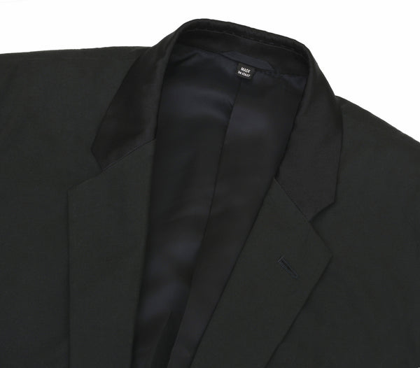 2005 Soft Cotton Voile Hand-Tailored Evening Jacket with Silk Collar