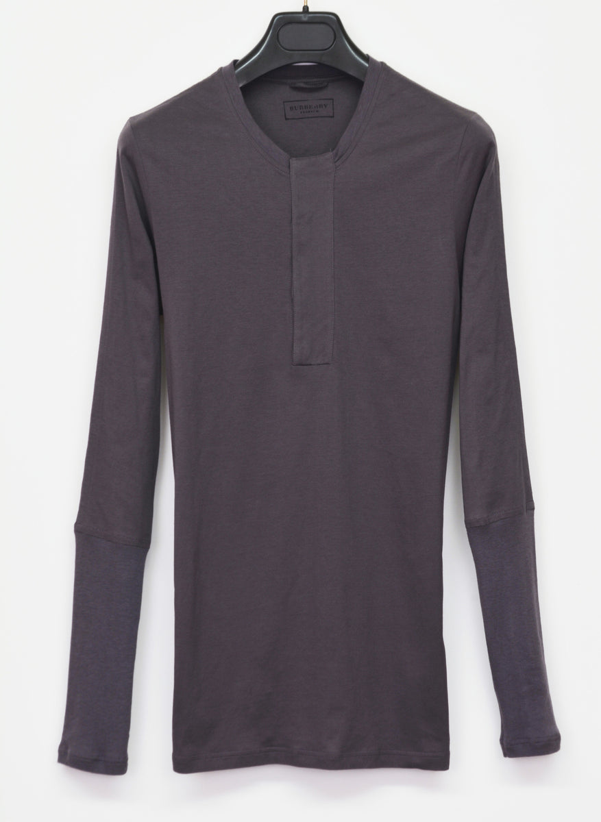 Burberry store henley shirt