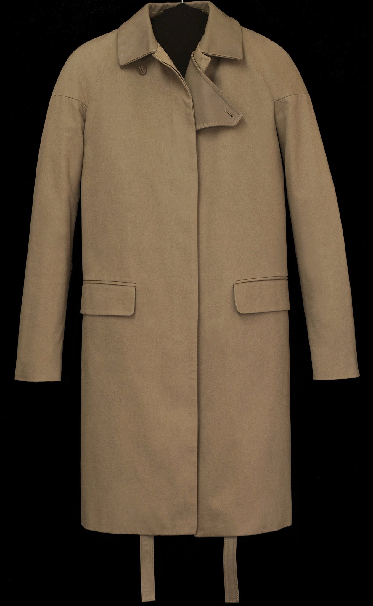 helmut lang 2000 aw leather coat