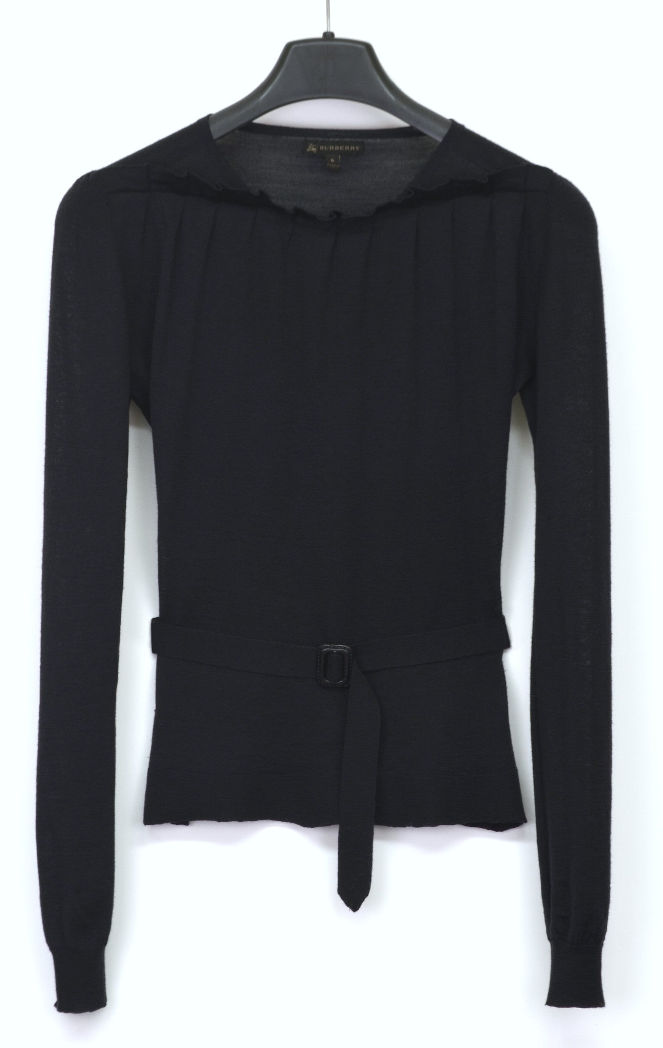 Burberry Prorsum 2006 Silk/Virgin Wool Belted Sweater – ENDYMA
