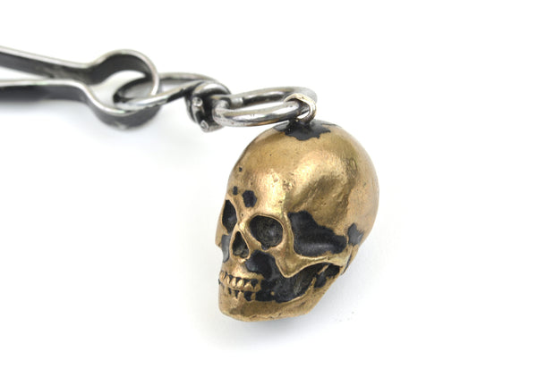 2003 Destroyed Painted Skull Keychain