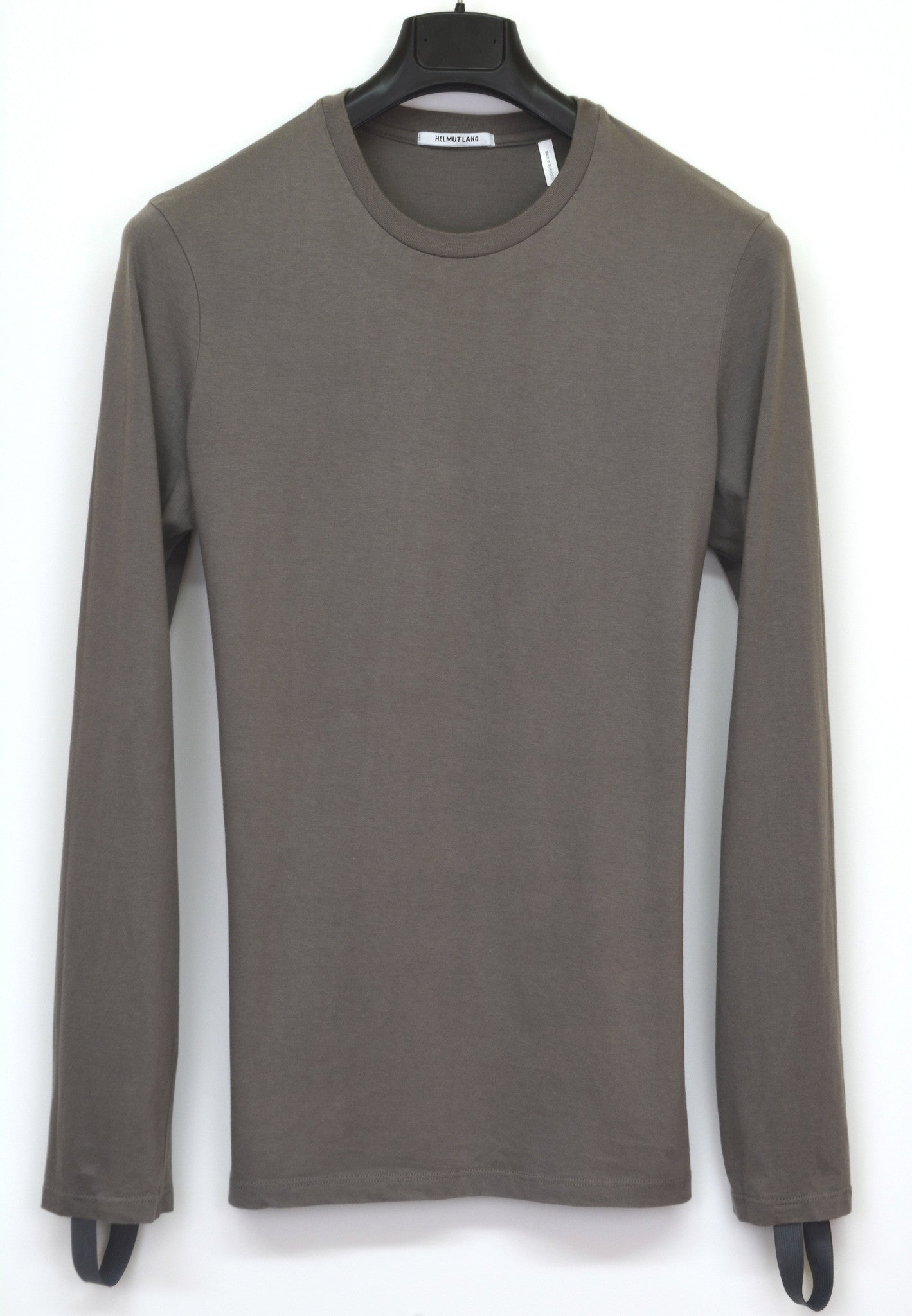 Helmut Lang 2003 Egyptian Cotton Slim T-Shirt with Bondage Cuff 