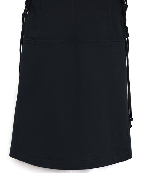 2001 Compact Jersey Tailored Sport Dress with Laced Cut-Outs