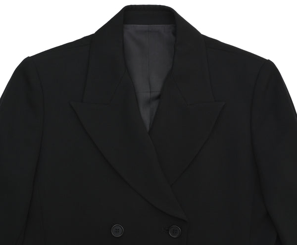 1992 Super 120's Wool Structured Double-Breasted Jacket