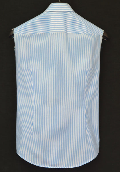 2000 Striped Cotton Classic Sleeveless Shirt