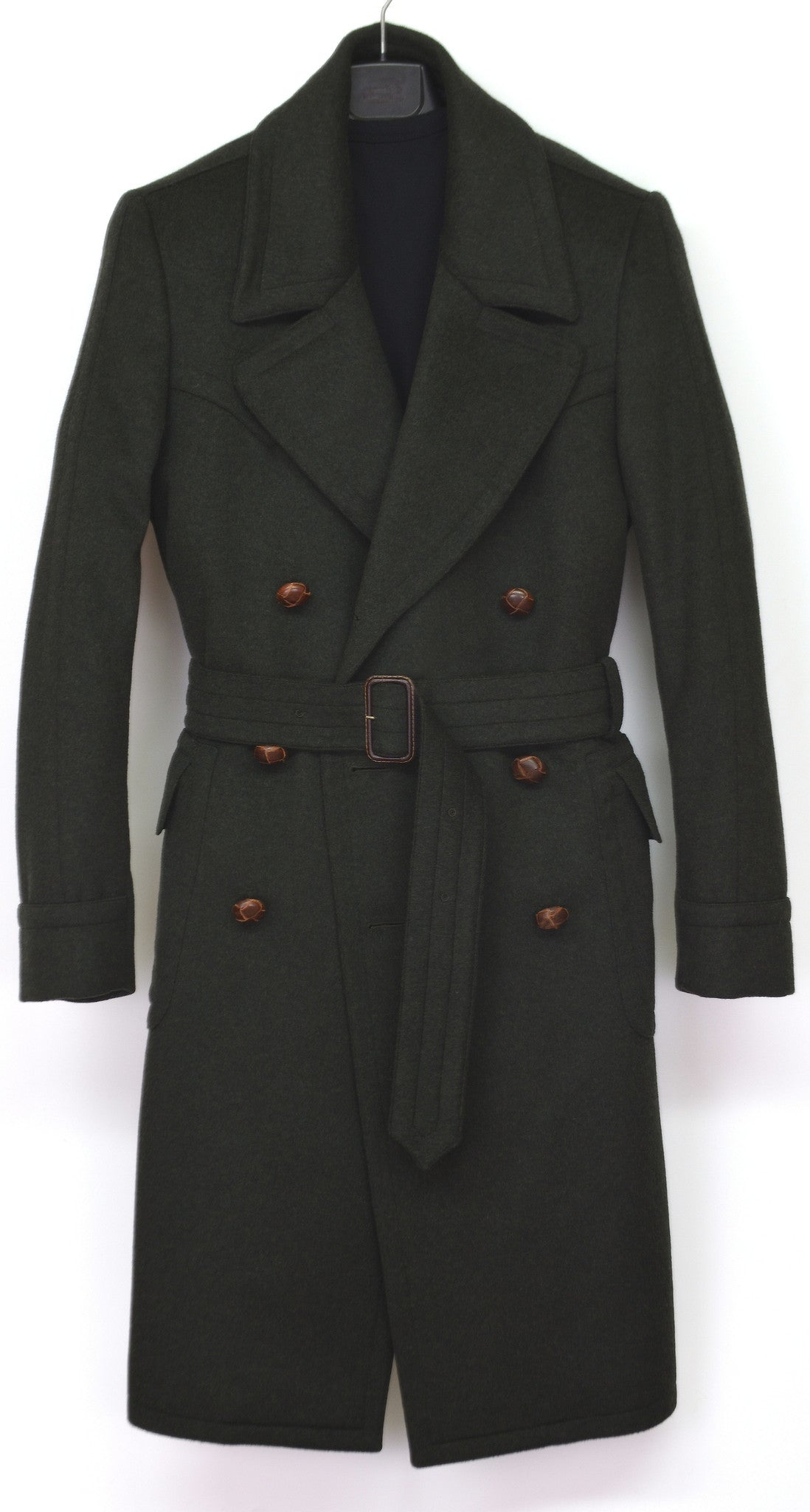 Burberry wool cashmere tailored coat deals