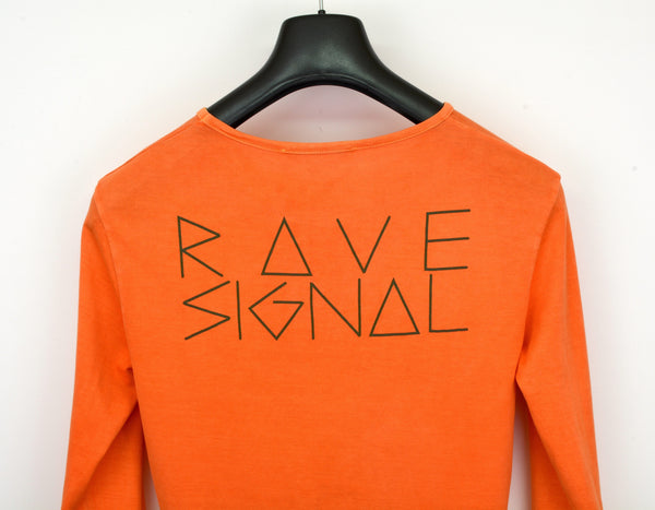 2004 Overdyed Extrafine Jersey 'Rave Signal' T-shirt