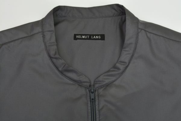 1998 Padded Coated Polyester Liner Vest with Asymmetric Pocket