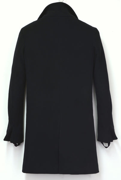 2003 Soft Fleece Slashed Front Coat with Cuff Straps