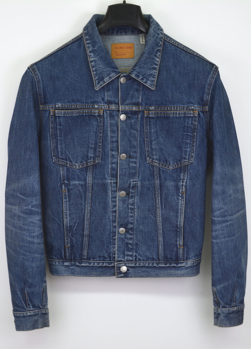 Helmut Lang 1998 Broken-In Raw Denim 4-Pocket Jacket – ENDYMA