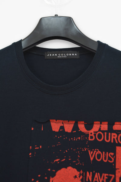 2001 T-Shirt with 'Female/Bourgeois' Patch in Cotton Jersey