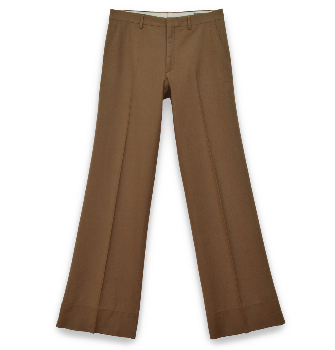 MIU MIU 2002 Flared Tailored Trousers in Virgin Wool & Cotton