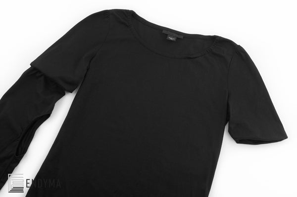 1998 Hand-Finished T-Shirt with Elongated Cut-Out Sleeve