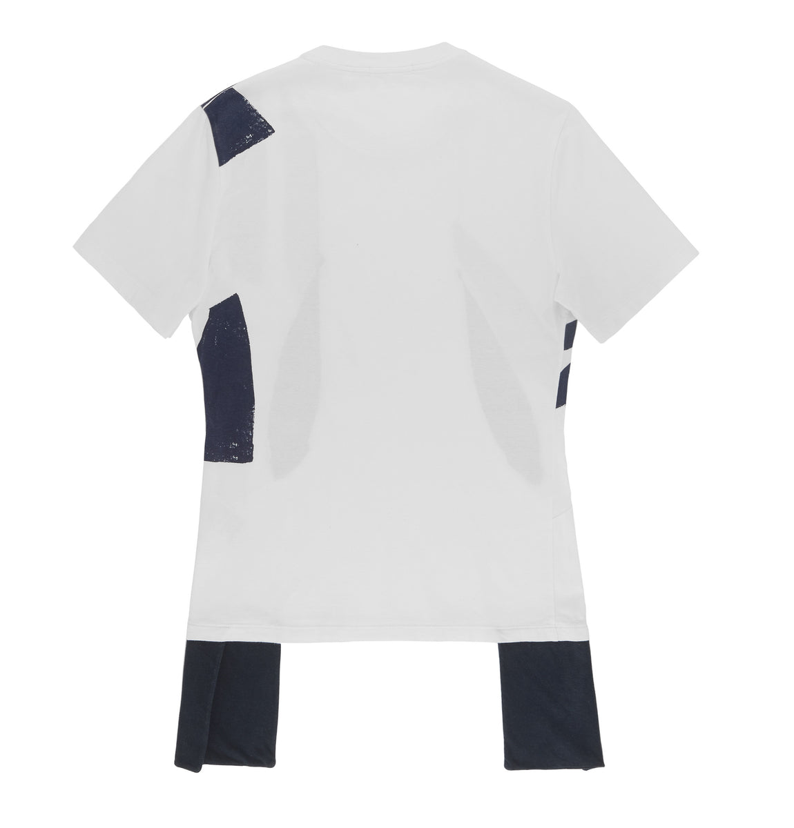 Helmut Lang 2003 Deconstructed Abstract T-Shirt with Leg Straps