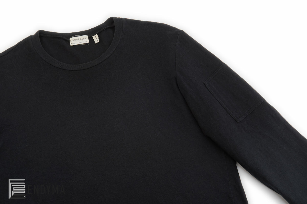 Helmut Lang 1999 Double Winter T-Shirt with Military Shoulder