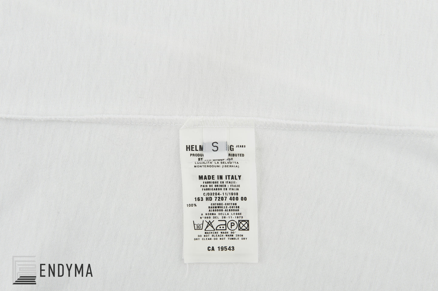 1998 Fine Jersey T-Shirt with www.HELMUTLANG.com Print