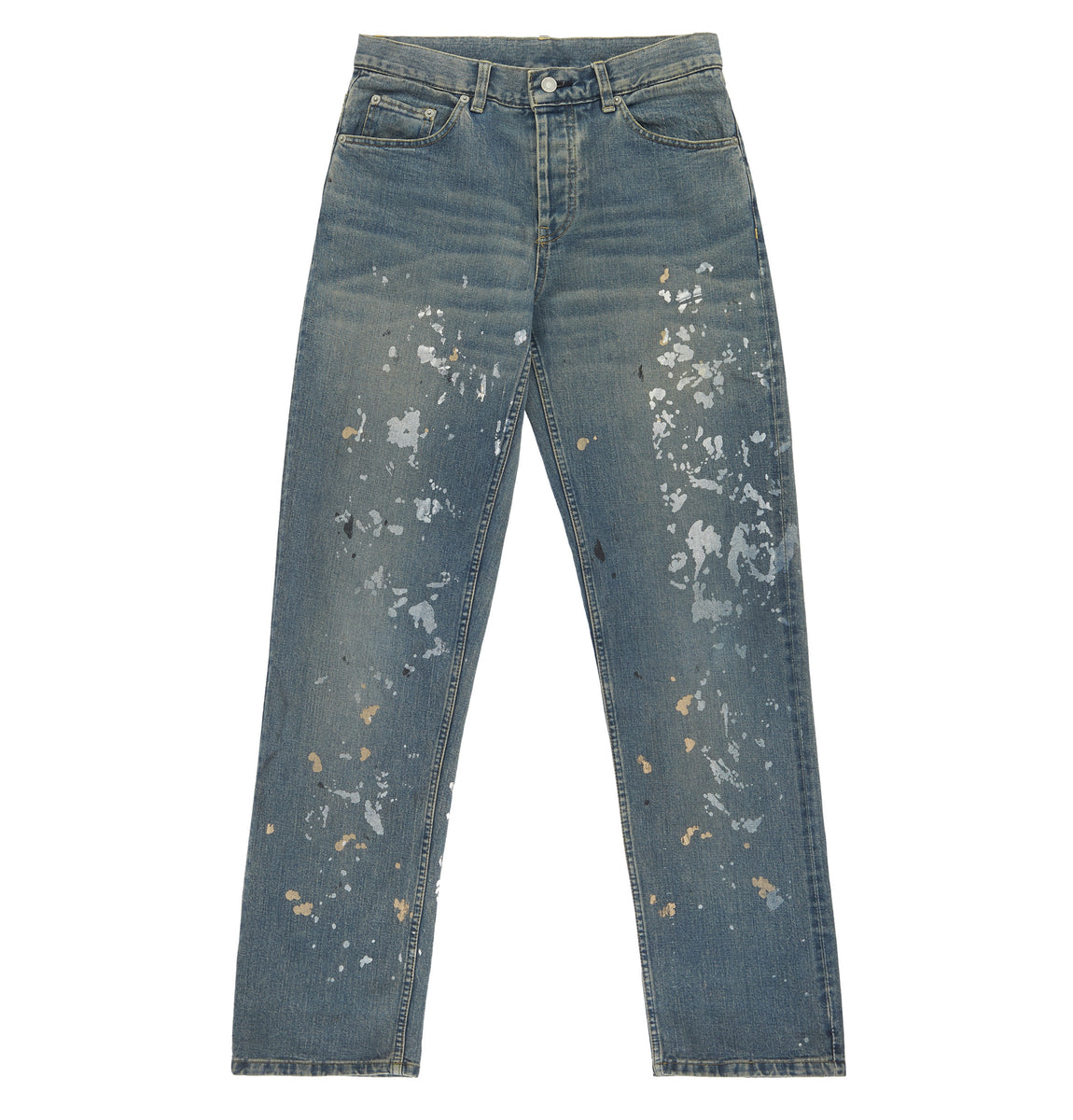 Helmut Lang 1998 Vintage Sanded Denim Painter Jeans (Stained Wash) – ENDYMA