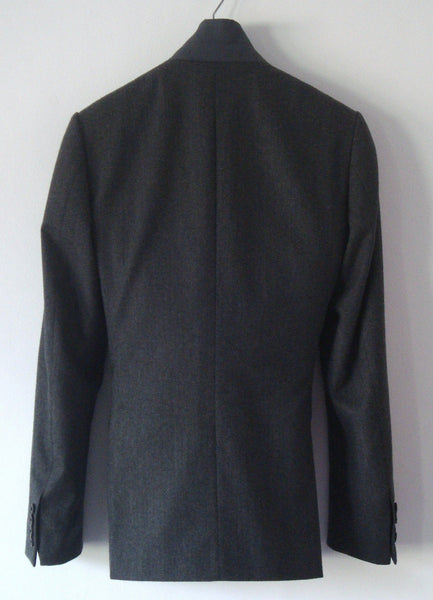 2012 Virgin Wool Kean Blazer Jacket in Anthracite