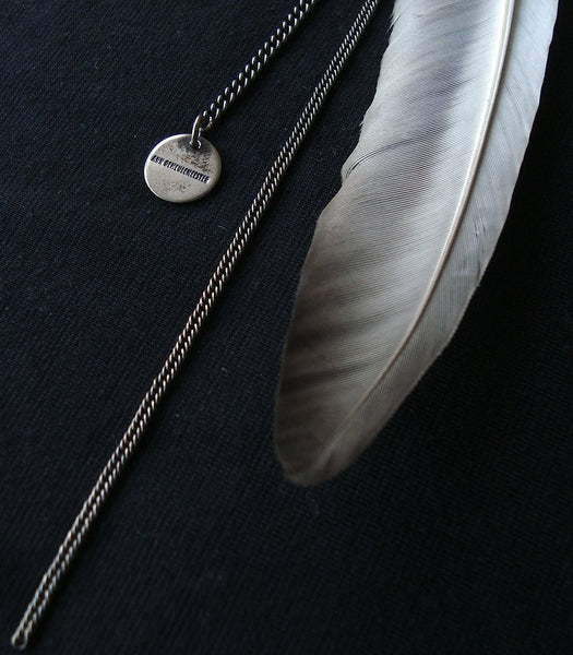 2011 Sterling Silver Feather Brooch with Chains