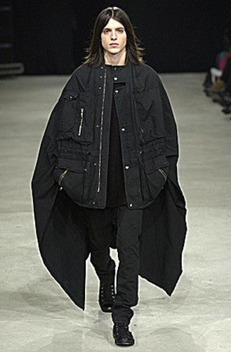 2004 Heavy Waxed Cotton Skinny Gimp Jeans
