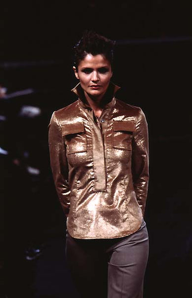 1996 Sartorial Military Jacket in Velvet
