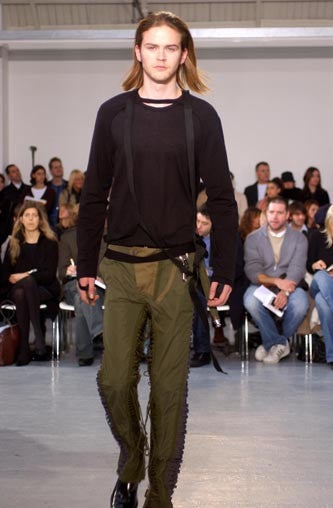 2003 Fine Cashmere Sweater with Cuff Straps and Extended Side Zipper
