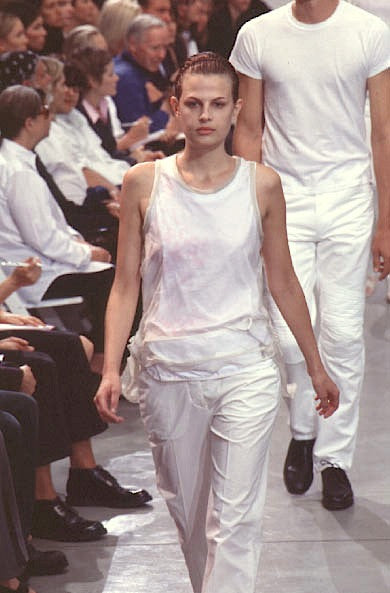 1999 Resinated Cotton Waist Pack with Strap Closure