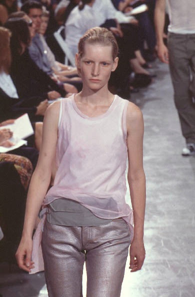 1999 Resinated Cotton Waist Pack with Strap Closure