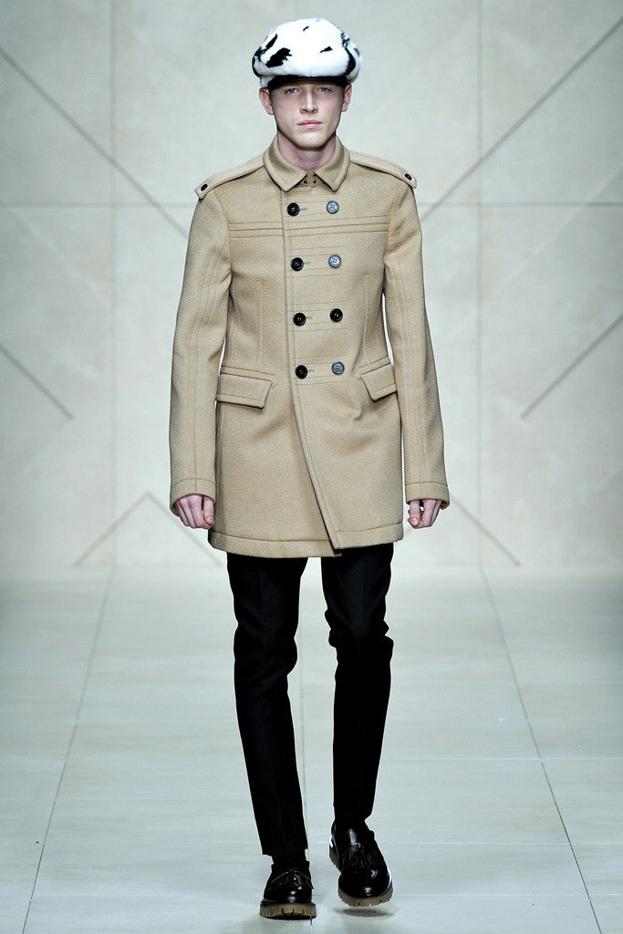 2011 Bonded Crêpe Sculptural Great Coat