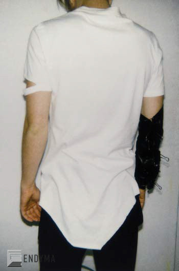 2003 Vintage Jersey T-Shirt with Extended Back Hem