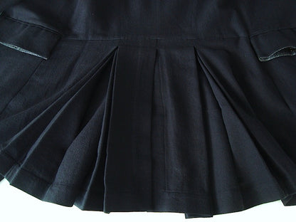2008 'Vocal' Frock Coat with Pleated Waist and Herringbone details
