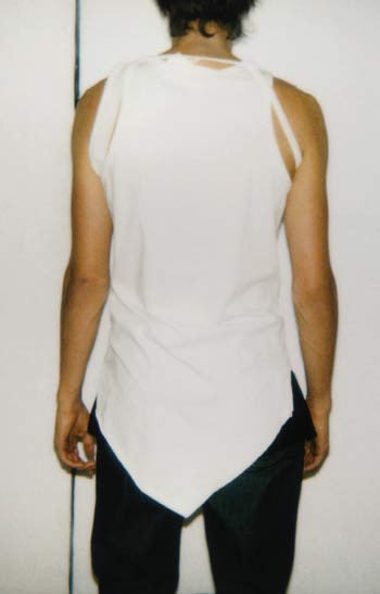 2003 Deconstructed Tank Top with Extended Hem