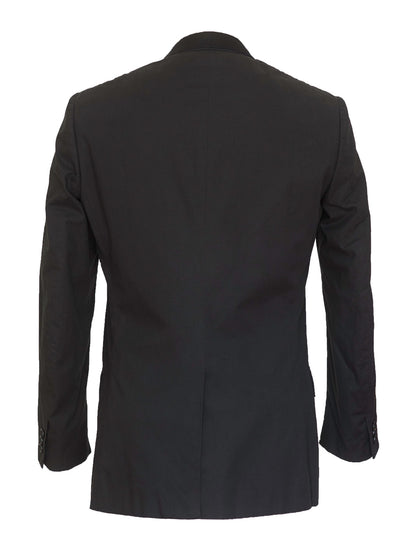 2005 Soft Cotton Voile Hand-Tailored Evening Jacket with Silk Collar