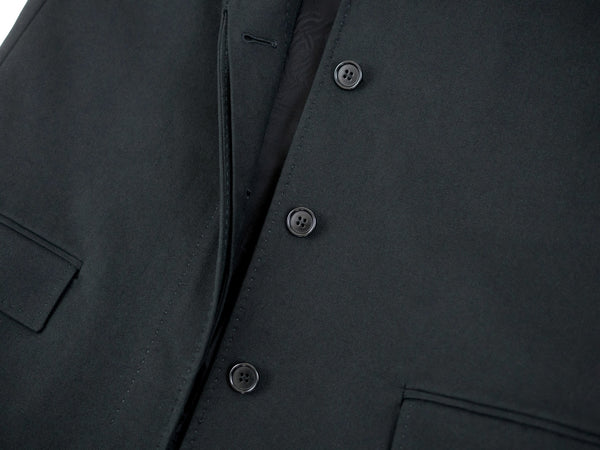 2005 Cotton Canvas Sartorial Chesterfield Coat with Hand-Finished Details