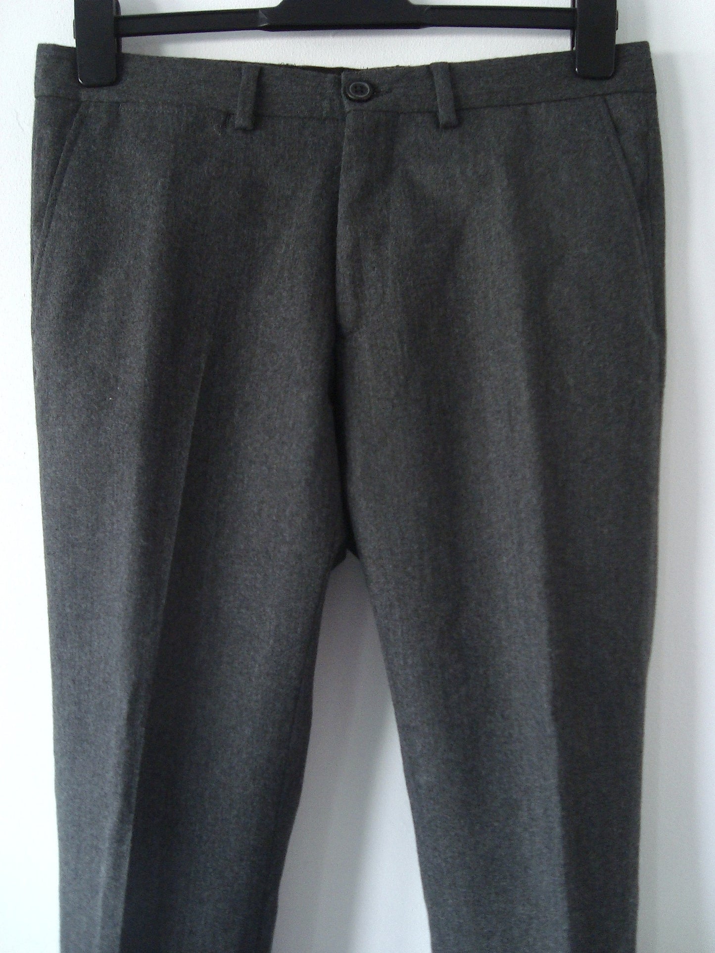 2012 Virgin Wool Kean Tailored Trousers in Anthracite